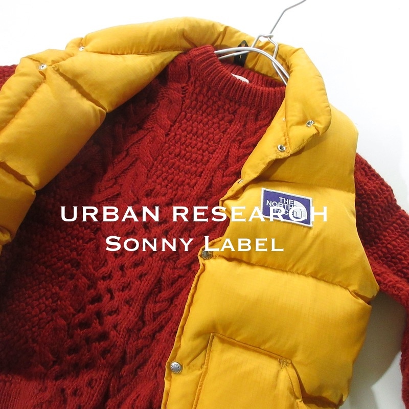 【URBAN RESEARCH Sonny Label アーバンリサーチ サニーレーベル】フィッシャーマン セーター Lサイズ!!_画像1