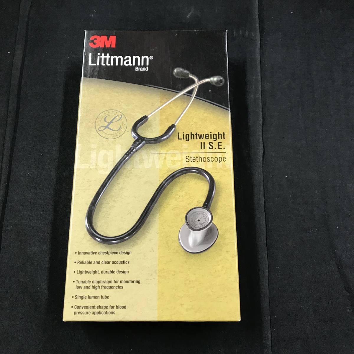 su853 送料無料！3M Littmann リットマン ライトウェイトII S.E. ステソスコープ 聴診器 71cm 製造：2013.11_画像1