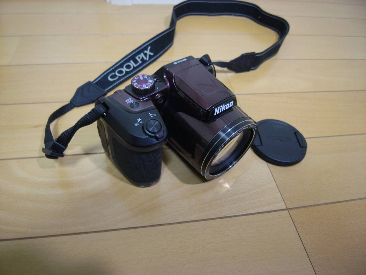 美品 Nikon ニコン COOLPIX B500 プラム デジタルカメラ。中古品です。_画像4