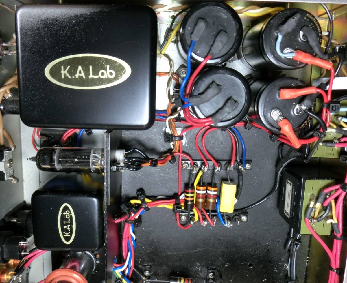 豪華なラインアンプ　K.A Lab　『KA-200C改（KA-200LINE-AMP.）』　USED品（新規改造）_画像3