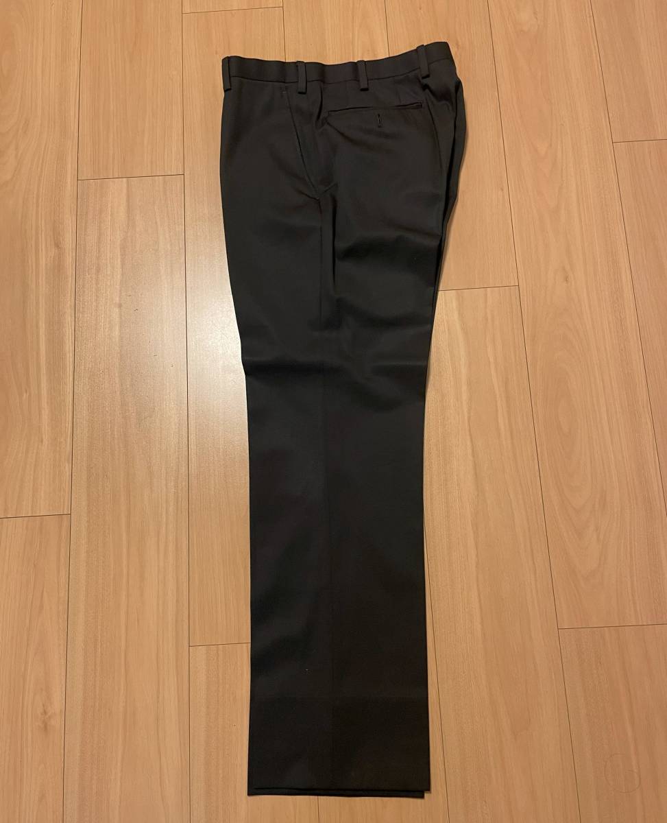 ★バーバリーブラックレーベルBURBERRY BLACK LABEL 【中古】スーツ 黒 90-74-165 36R★_画像6