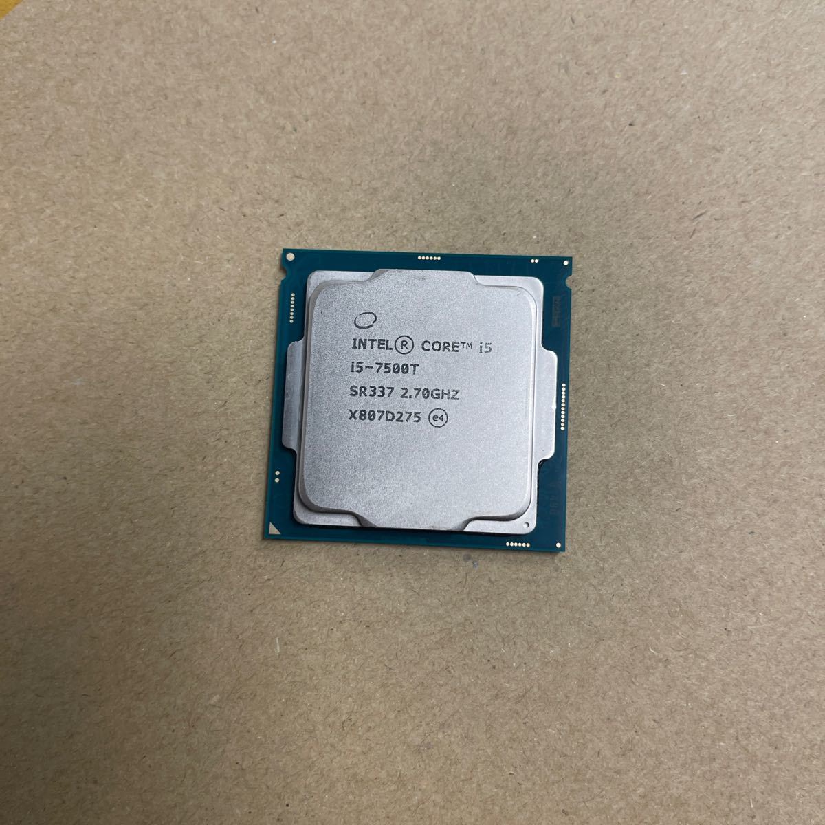 E41 CPU Intel Core i5 7500T_画像1