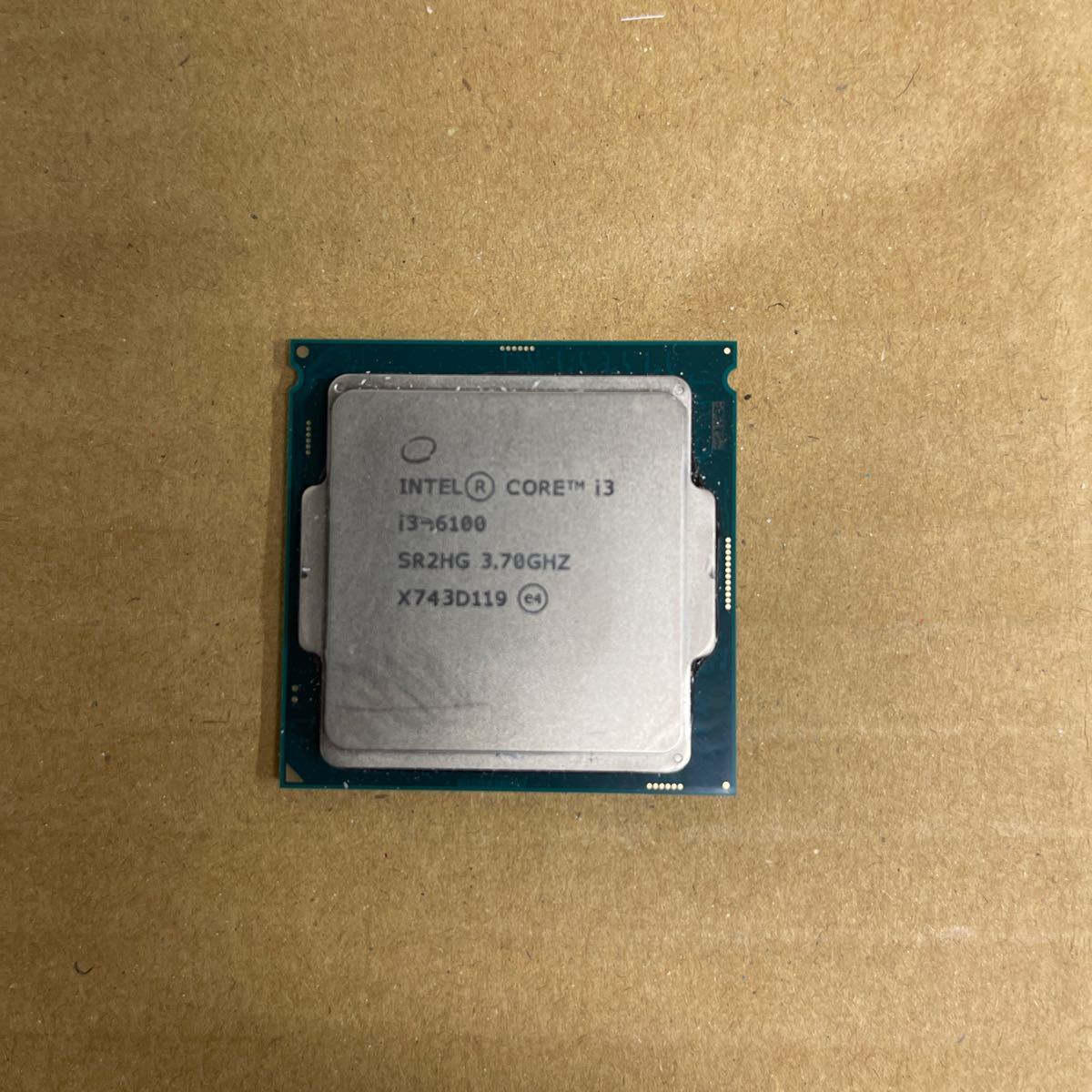 G2 CPU Intel Core i3 6100_画像1