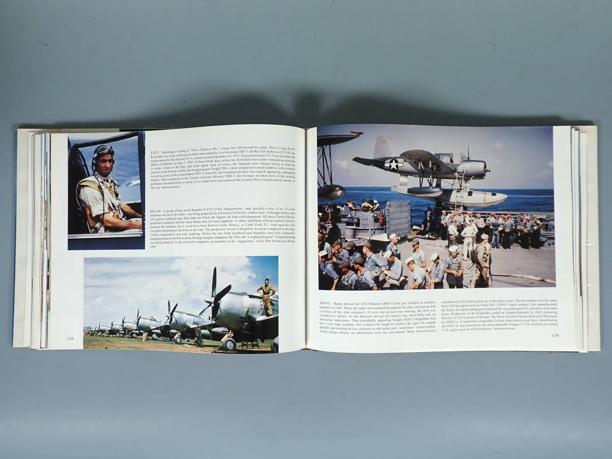■洋書（ハードカバー）　WWⅡ 航空機 オリジナルカラー資料本　３冊_画像7