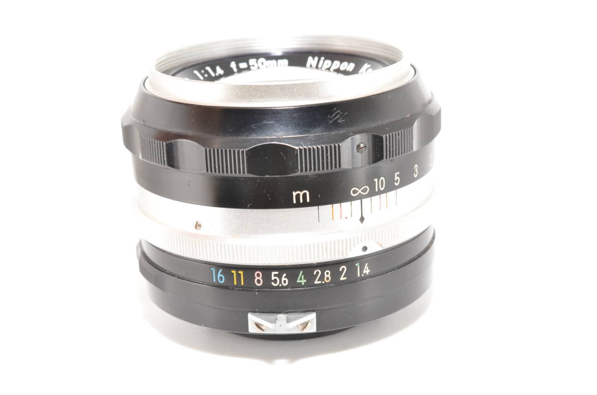 ニコン Nikon Nikkor-S Auto Non Ai 50mm f/1.4 MF Lens 【付属品多数】#2404_画像3