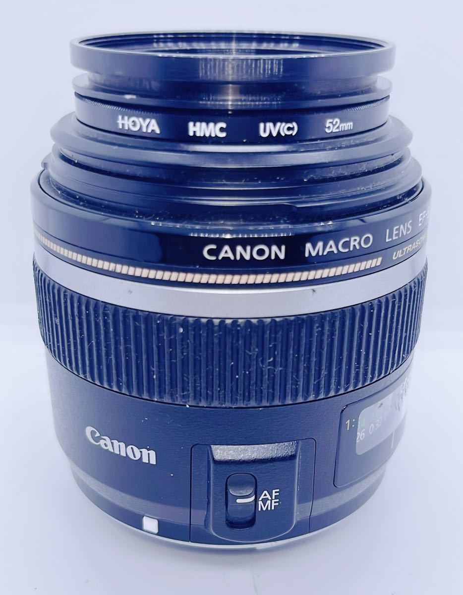 【動作品】CANON キヤノン EFS 60mm 1:2.8 f/2.8 Macro USM マクロレンズ_画像3