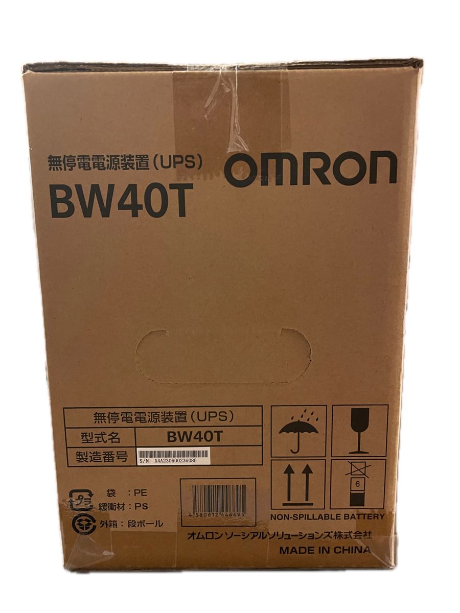 BW40T 無停電電源装置 UPS オムロン