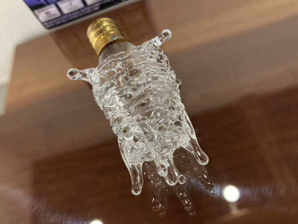 送料込 アメリカ直輸入 E12 STAR LIGHT BULB スターライトバルブ スプートニクランプ 交換電球 7W 45ルーメン 6個セット_画像2