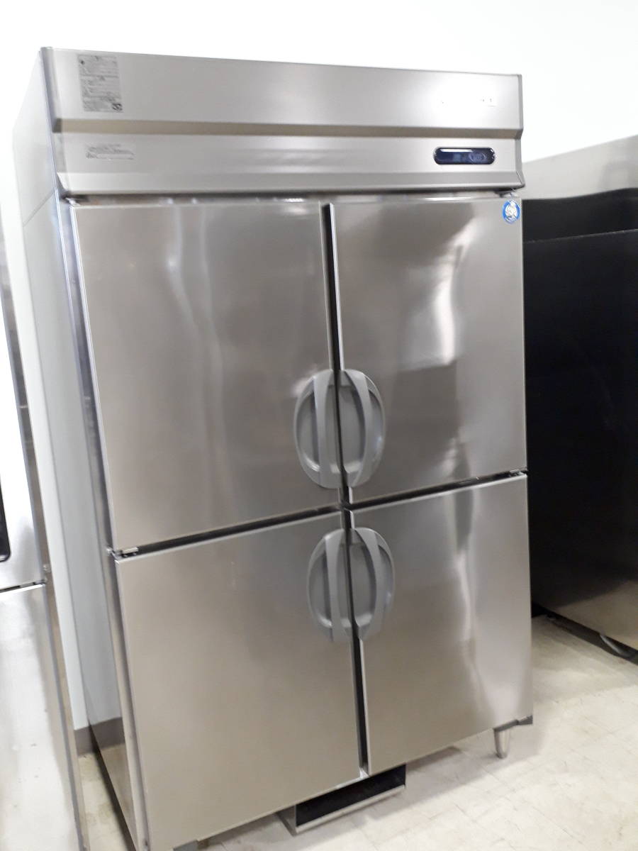 ■FUKUSHIMA フクシマ工業 業務用冷凍庫 ARD-124FMD-F 三相200V 4ドア 冷凍庫 業務用 店舗用品 飲食店 中古