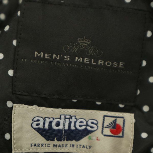 smart MEN\'SMELROSE мужской Melrose Италия производства ткань * ardites шерсть Sly балка вязаный Пальто Честерфилд Sz.3 мужской C3T11249_C#N