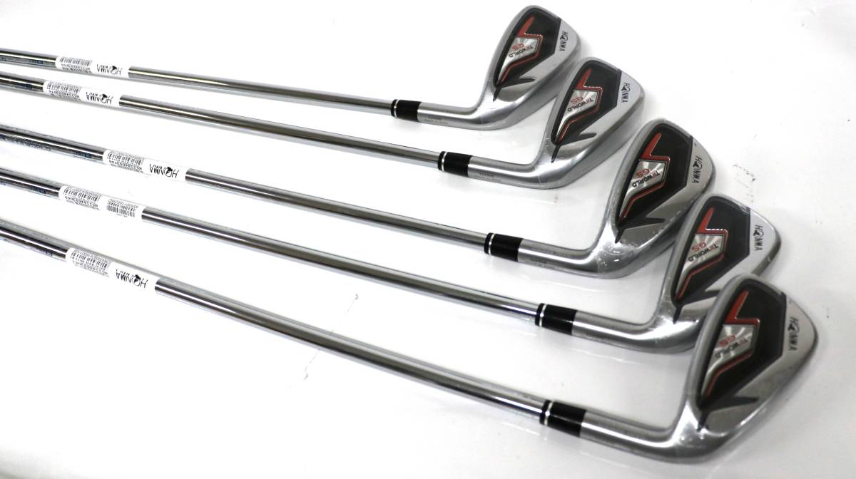 * новый старый товар *[23 год .. модель ] Honma Golf Tour world GS железный 5 шт. комплект (#6~10) [N.S. Pro Zero sFOR T//WORLD] steel вал 