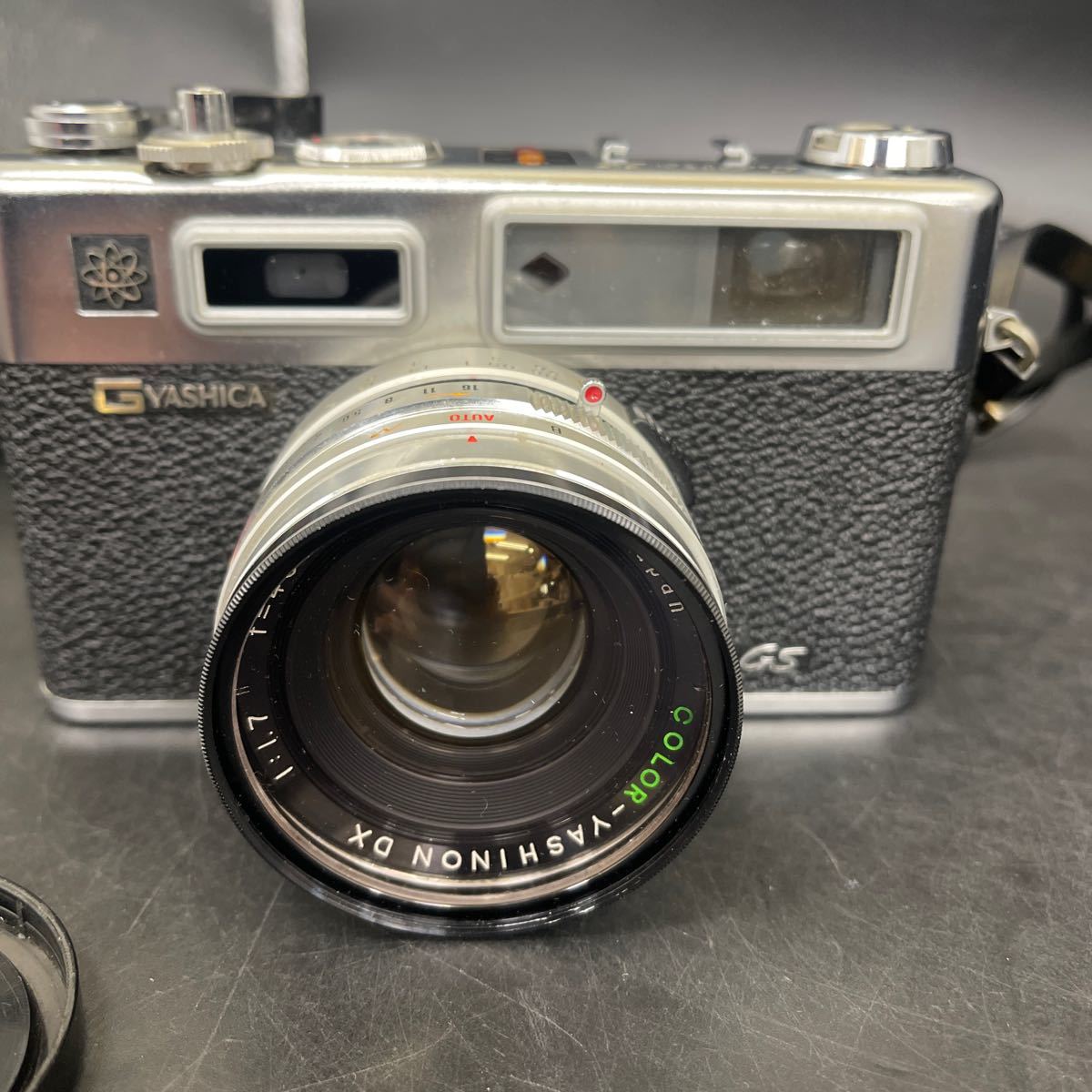 Y12221557 YASHICA ヤシカ ELECTRO35 GSN ビューファインダー内部にチリ・ホコリ・カビ・クモリあり　シャッター切れます　未確認_画像3