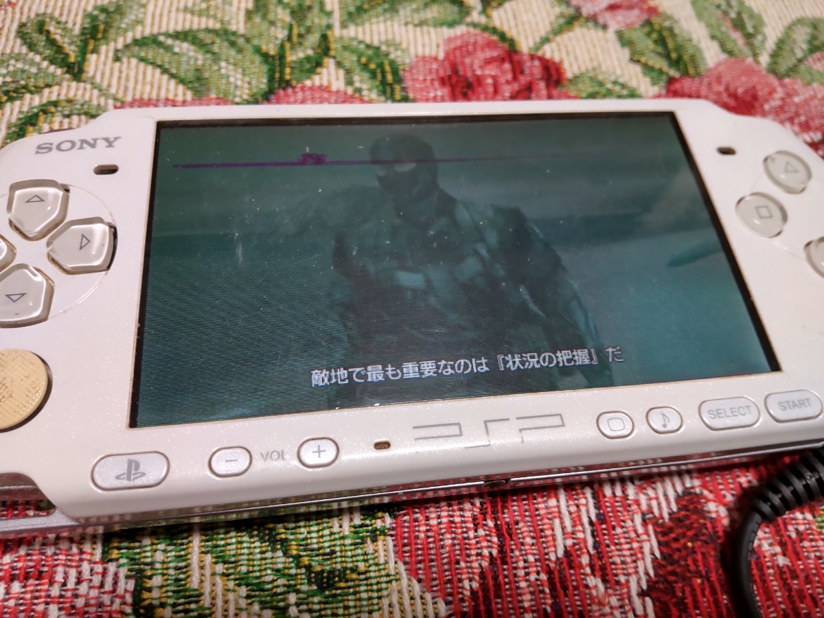 PSP 3000 本体 ② ジャンク_画像6