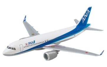 【新品ブリスター未開封】　エフトイズ　日本のエアライン４　1.ANA A320neo_画像2