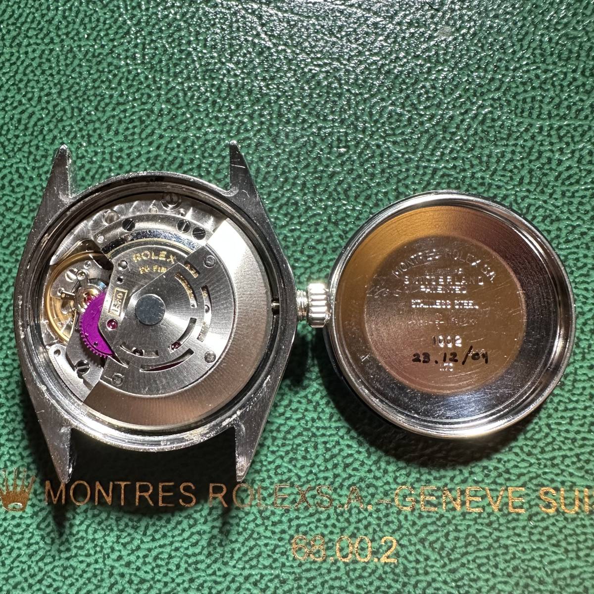 極上美品 Rolex 5500 Explorer ミラー 防水性能あり70年製 OH済 (ロレックス エクスプローラー 5500リダン) 新品仕上済_画像7