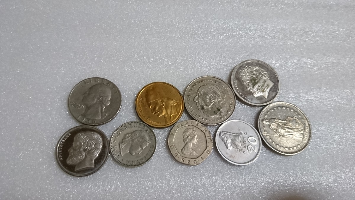 古銭 世界コイン 硬貨 まとめ売り19点の画像8