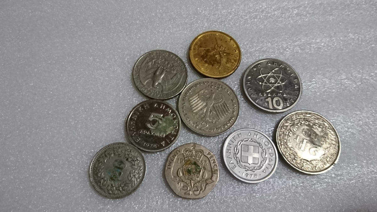古銭 世界コイン 硬貨 まとめ売り19点の画像9