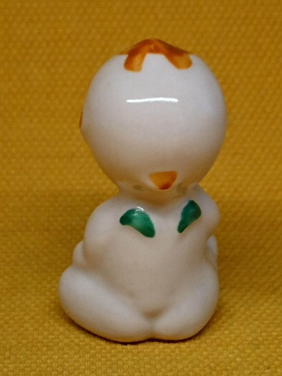 人形　キューピー　陶器　オブジェ　置物　インテリア　工芸品　美術品　A2736