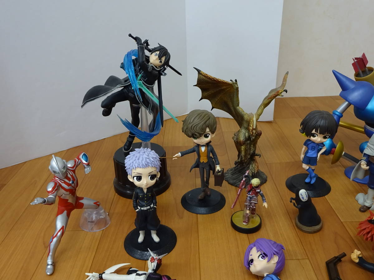 【ジャンク フィギュア まとめセット】ドラクエ キラーマシン SAO キリト ドラゴンボール ブルロ リヴァイ ファングジョーカー amiibo 等_画像2