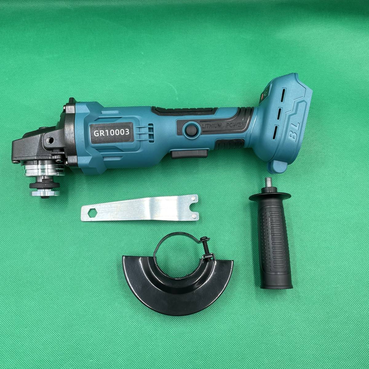 (A) マキタ makita 互換 グラインダー 100mm 充電式 18v 14.4v 研磨機 コードレス ブラシレス ディスクグラインダー サンダー_画像8