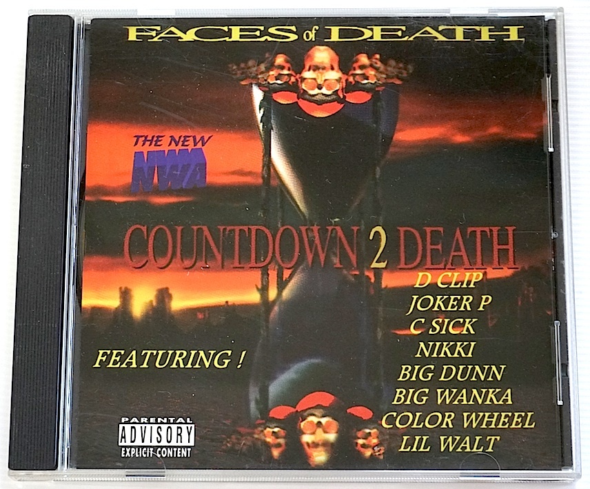 珍★ レア G-RAP・Faces Of Death / Countdown 2 Death・1997・ドクロジャケ・ルイジアナ・オリジナル盤・即決！