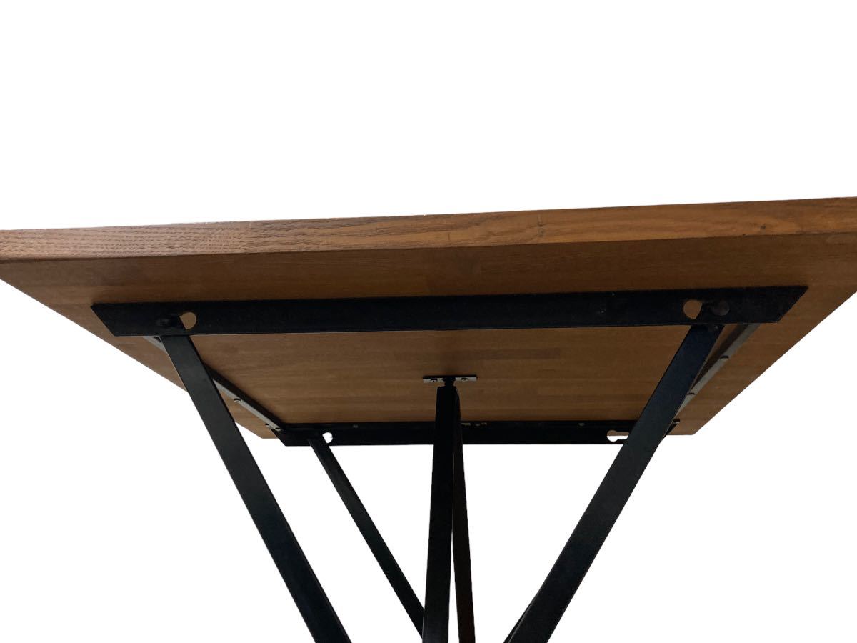 ダイニングテーブル 60×60×72.5cm ヴィンテージ カフェテーブルの画像3