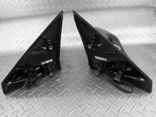  unused stock have Ganador ZC31S Swift Sports acid spoiler aero mirror door mirror left right set carbon pattern rare records out of production hard-to-find. 