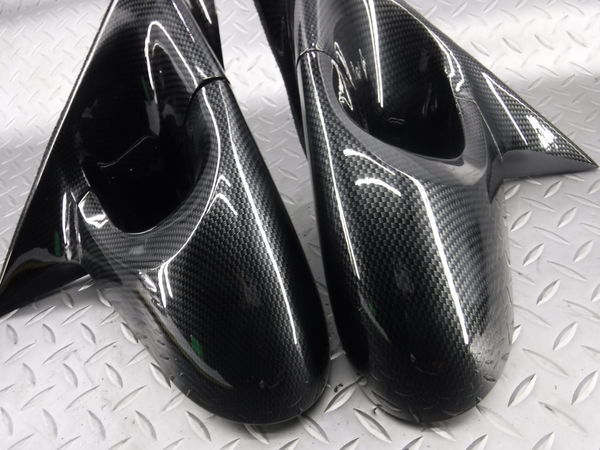  unused stock have Ganador ZC31S Swift Sports acid spoiler aero mirror door mirror left right set carbon pattern rare records out of production hard-to-find. 