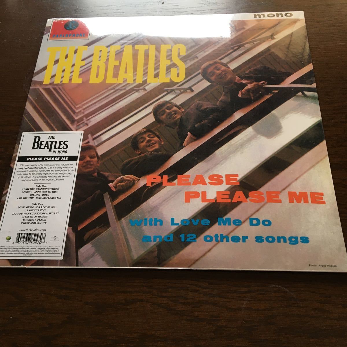 ビートルズ Beatles LP PLEASE Please Me MONO盤 完全限定盤廃盤　未開封180gＬＰレコードVinyl analog factory shields_画像2