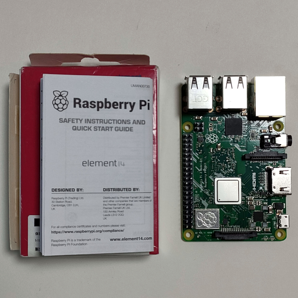 動作品 Raspberry Pi 3 Model B+ アイ・オー版 1GB Wi-Fi UD-RP3BP 技適有り ラズパイ ラズベリー パイ_画像3