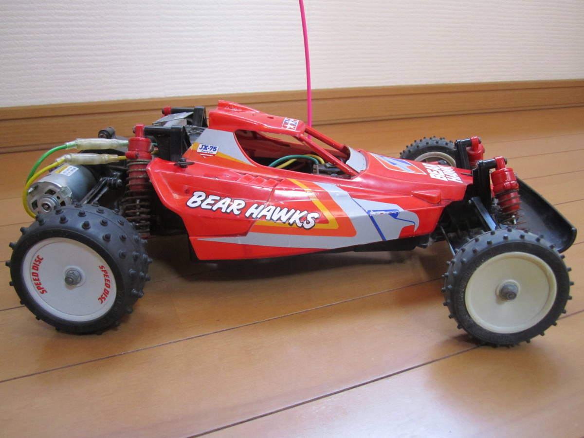 レア 珍車 1/10 ベアホーク セミレストア 動作品? TAMIYA EP R/C BEAR HAWK タミヤ ラジオコントロールカー radio-controlled car 廃版_画像10