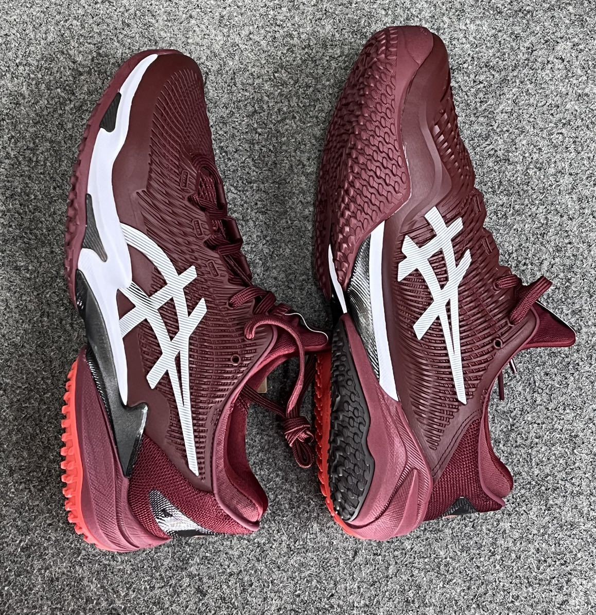 【送料込】asics アシックス テニスシューズ COURT FF 3 OC 26.0cm オムニクレーコート 1041A369-600_画像3