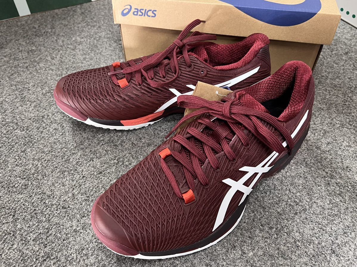 【送料込】asics アシックス テニスシューズ SOLUTION SPEED FF 2 OC 26.5cm オムニクレーコート 1041A188-602_画像1