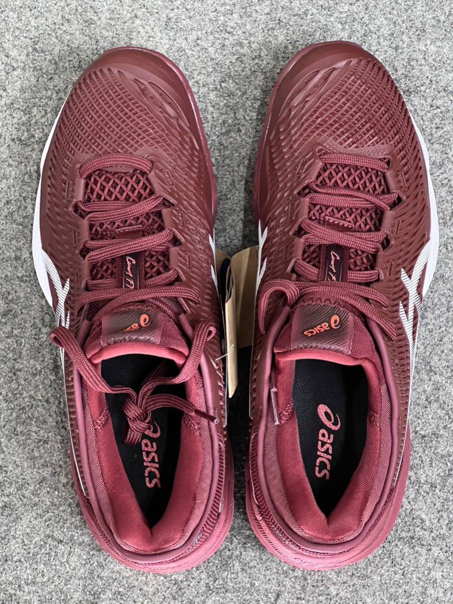 【送料込】asics アシックス テニスシューズ COURT FF 3 OC 26.0cm オムニクレーコート 1041A369-600_画像2