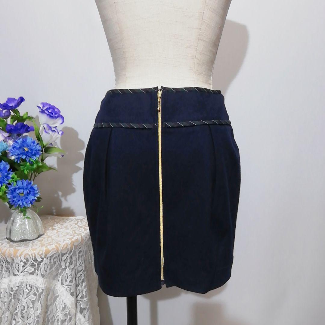 kiwa Sylphy первоклассный прекрасный товар шерсть 100% юбка костюм М размер соответствует 