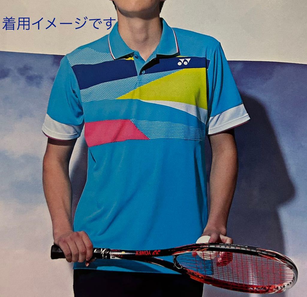  free shipping Yonex game shirt polo-shirt Uni XO rare size made in Japan stylish new goods 