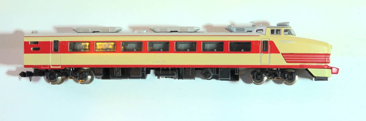 【F38805】TOMIX「クハ481　ボンネット　初期車」ケースなし　485系特急形電車　中古Nゲージ　ジャンク_画像2