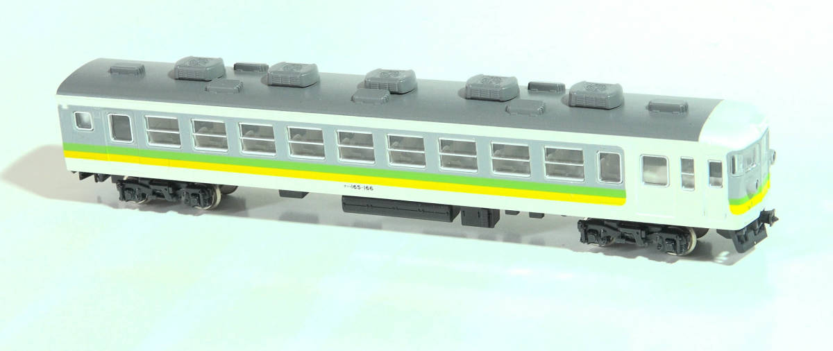 【F3JV05】KATO「クハ165」”ムーンライト”新標準色　ケースなし　165系急行形電車　中古Nゲージ　ジャンク_画像1