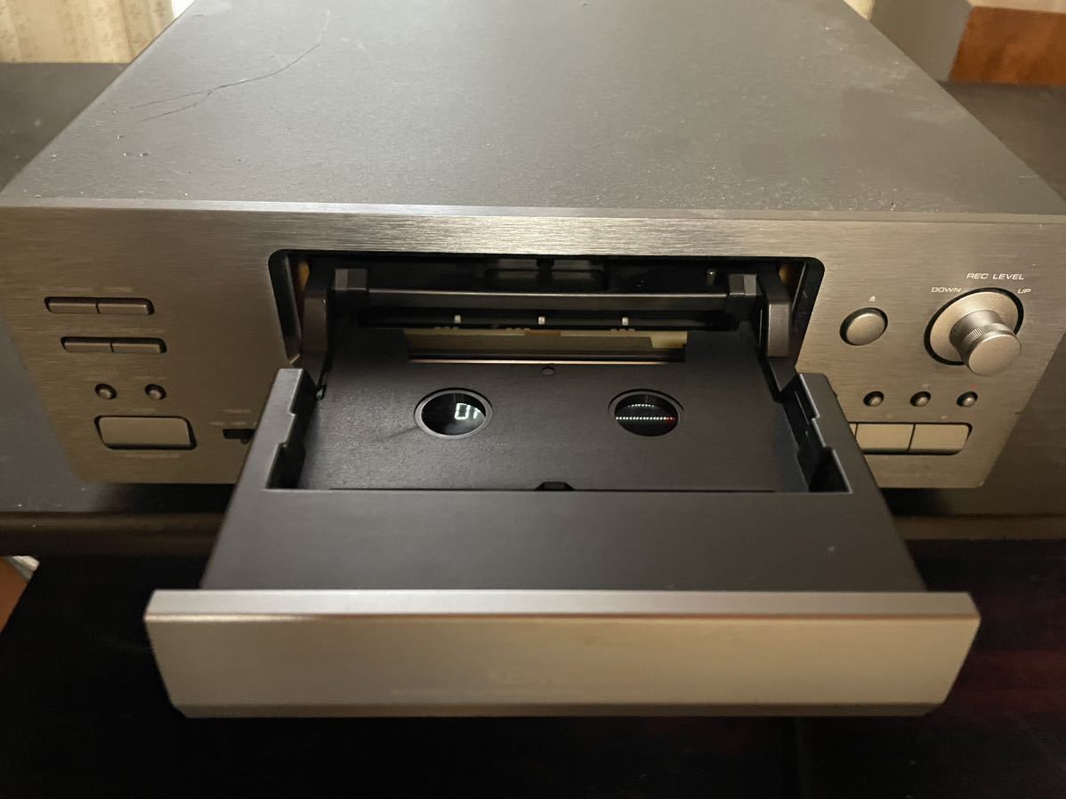 KENWOOD ケンウッド カセットデッキ X-1001 録音再生可能 録音テストカセットテープ付　現状品_画像5