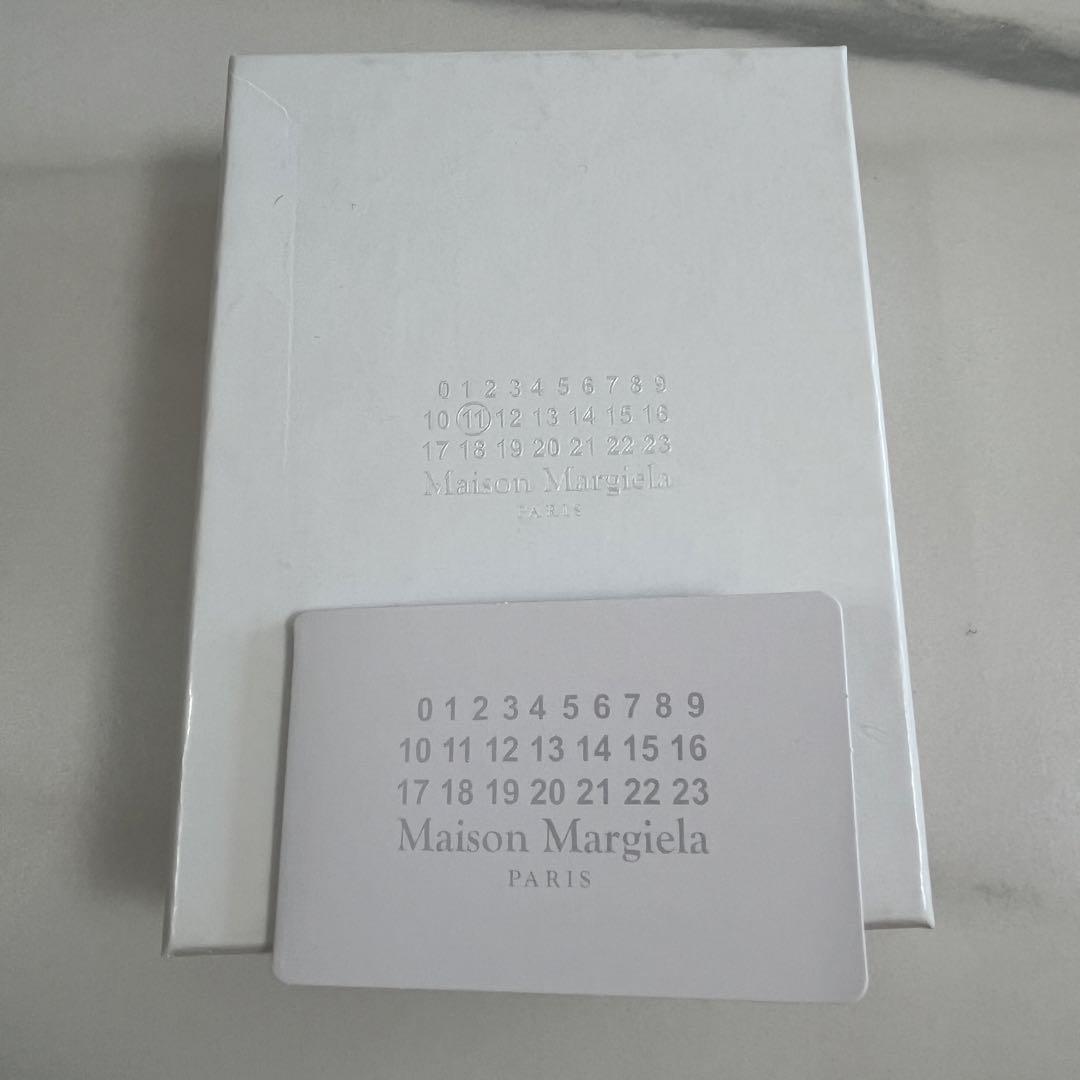 ★新品★Maison Margiela メゾンマルジェラ クロシェット ネックレス キーリング ブラック_画像9