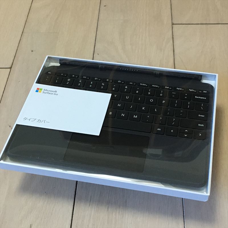 3）マイクロソフト Surface Go タイプ カバー (日本語) Surface Go 1/2/3対応 キーボード カバー Model.1840_画像1