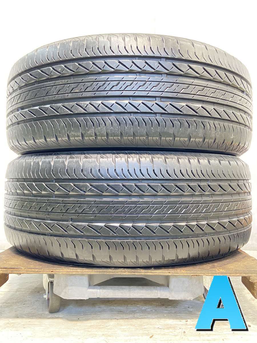 中古タイヤ サマータイヤ 2本セット 235/55R18 ブリヂストン デューラー H/L 850_画像1