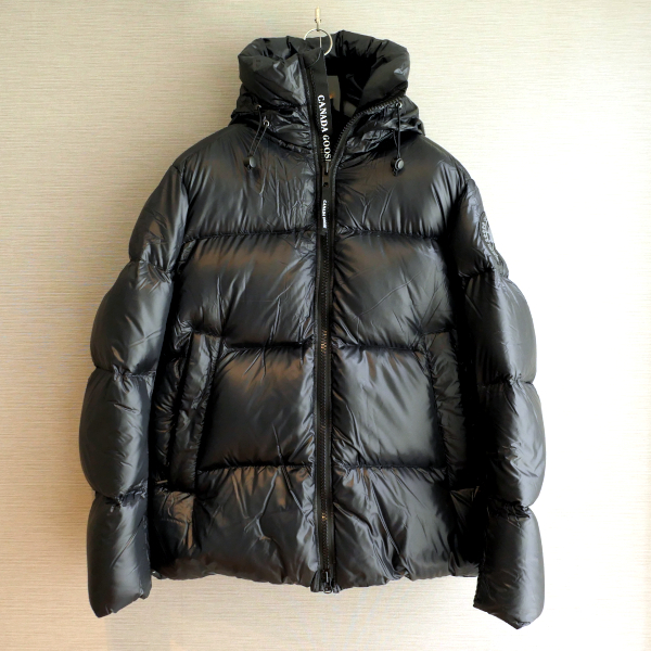 CANADA GOOSE 新品同様 タグ付き ダウンジャケット XL ブラック クロフトンパッファー 2252MB カナダグース 黒 質屋 神戸つじの_画像1