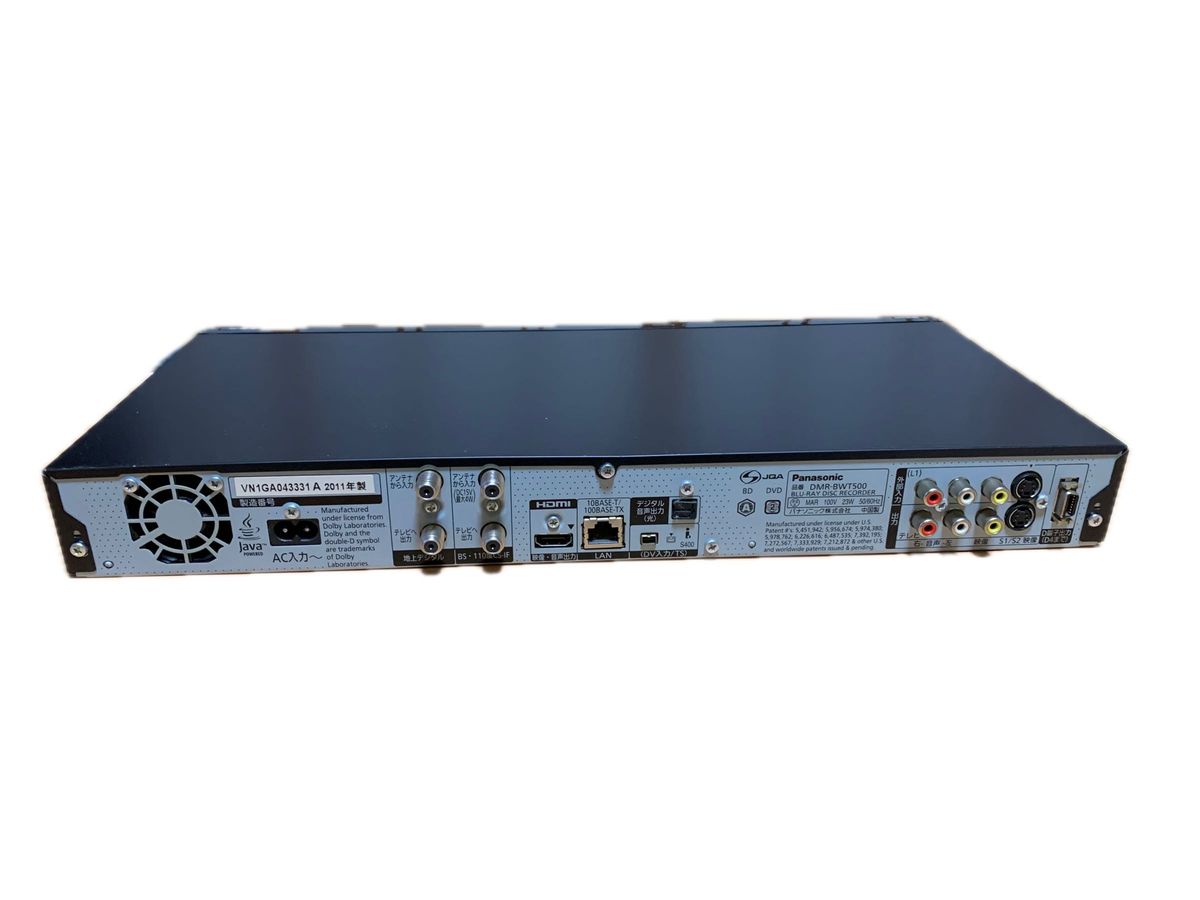 Panasonic DIGA DMR-BWT500 1TBに増量・W録画可能 Panasonic DIGA DMR-BWT500 HDD→1TBに増量・W録画可能|Yahoo