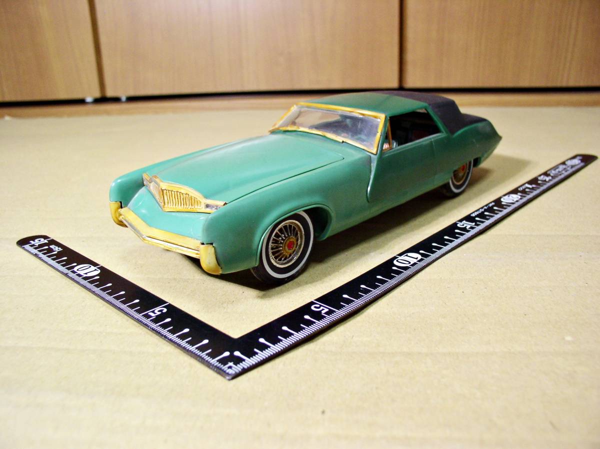 ★昭和レトロ 絶版 希少 60年代 レンウォール RENWAL 1966 PACKARD MODERN プラモデル 完成品 旧車 自動車 おもちゃ 当時物 ビンテージ★_画像2