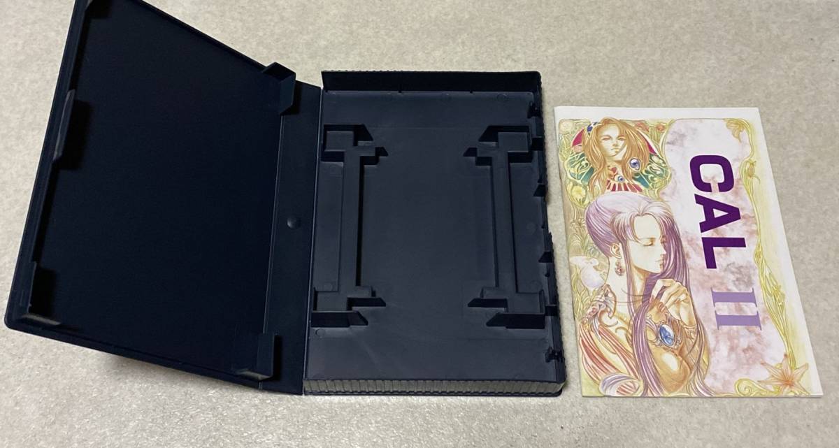 PC-9801 CAL Ⅱ キャル2 箱?説明書のみ / ディスク欠品
