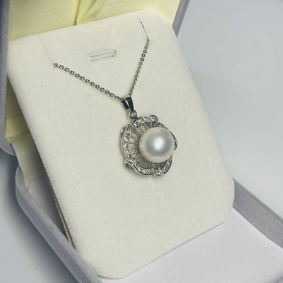 豪華絢爛 高級大珠真珠 パールネックレス 絶品光沢 本真珠ネックレス