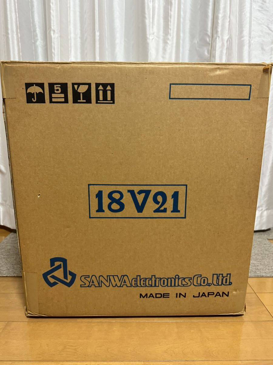 カプコン　ミニキュート　標準部品　SANWA サンワ　18インチ　ブラウン管モニター　18V21