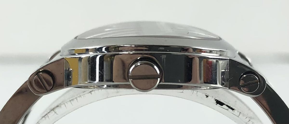 【SK1065】FENDI フェンディ 6100L Qz クォーツ シルバー系 レディース 腕時計 箱付き 付属品付き φ47.1._画像5