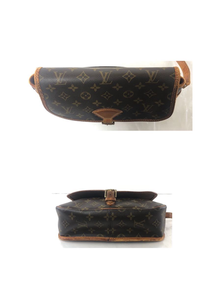 【SU200】ジャンク品 LOUISVUITTON ルイヴィトン モノグラムソローニュ SL1012 ショルダーバッグ クロスボディ 斜め掛け ブラウン系 バッグ_画像4